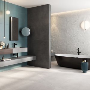 Volkeramische Wandtegels - Fondo Dec. Multicolore - Multicolore - 60x120 cm