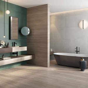 Volkeramische Wandtegels - Fondo Dec. Multicolore - Multicolore - 60x120 cm