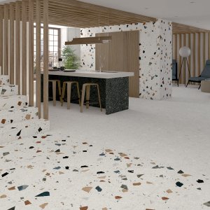 XXL Tegels - PDP Graniglia Nacar - Nacar - 80x80 cm